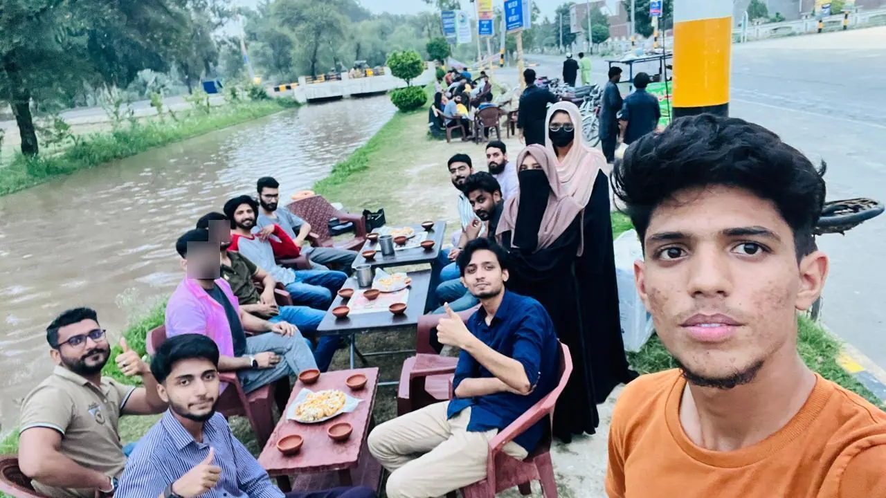 Dev Entity team outdoor meal and gathering photo
