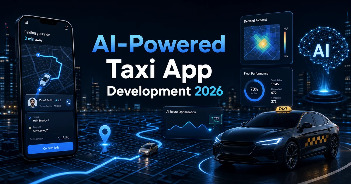 AI-Powered Taxi App Development 2026