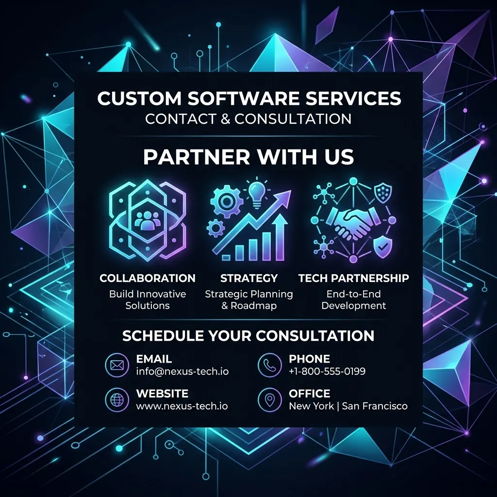 Contact Dev Entity for AI software development consultation