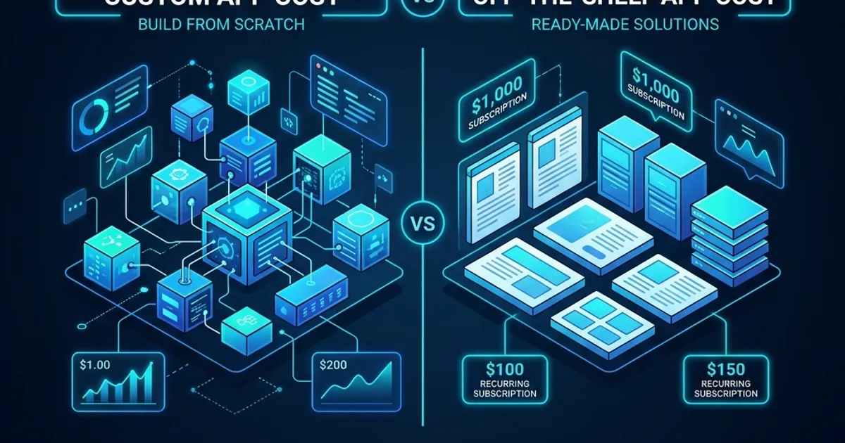 Custom vs Off-the-Shelf App Cost