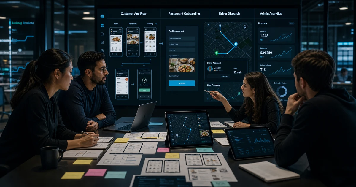 Build your food delivery app with Dev Entity