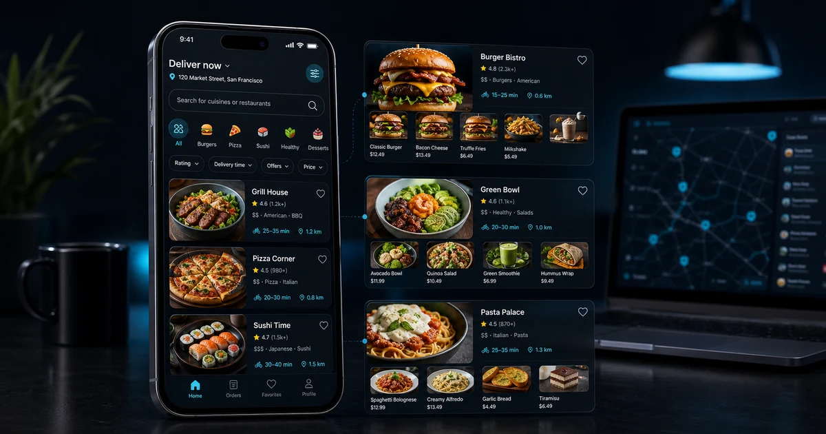 How to build an app like Uber Eats 2026