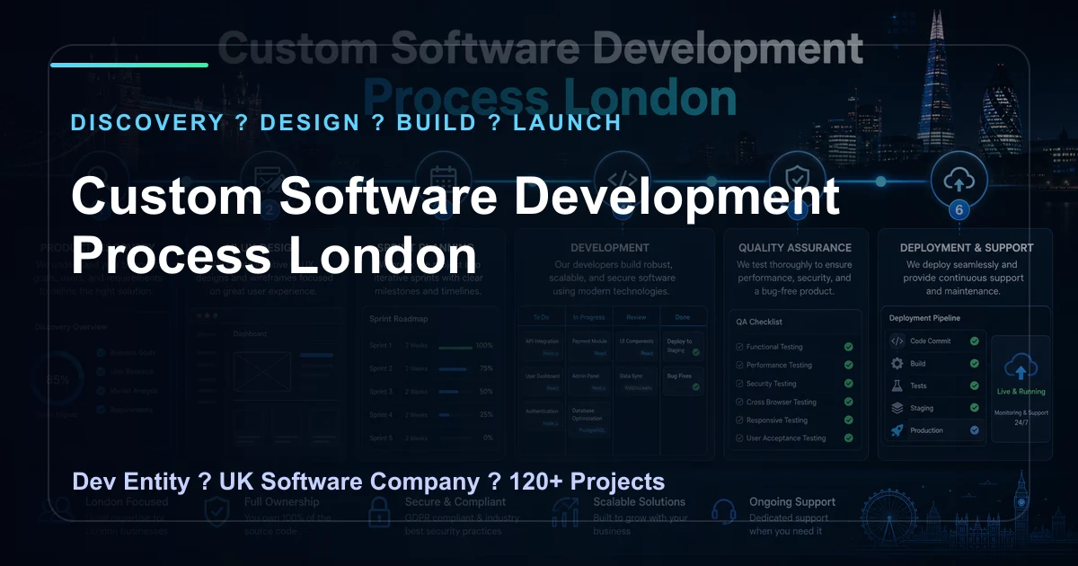 Custom Software Development Process London