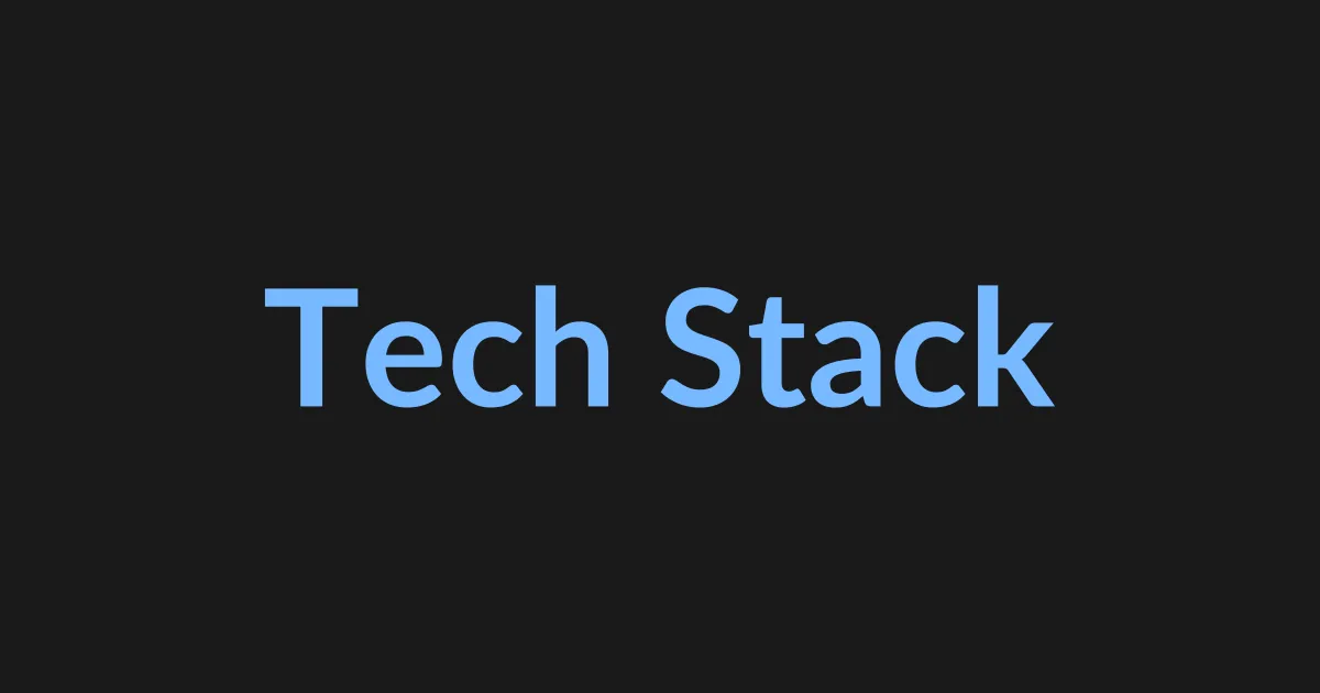 Delivery App Tech Stack 2026